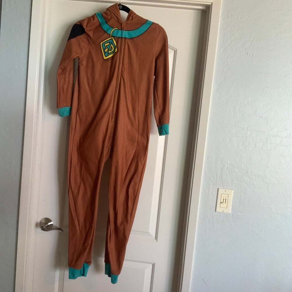 Spirit Halloween Kids Scooby-Doo Jumpsuit Cosplay Costume Big Kids  Size 10/12